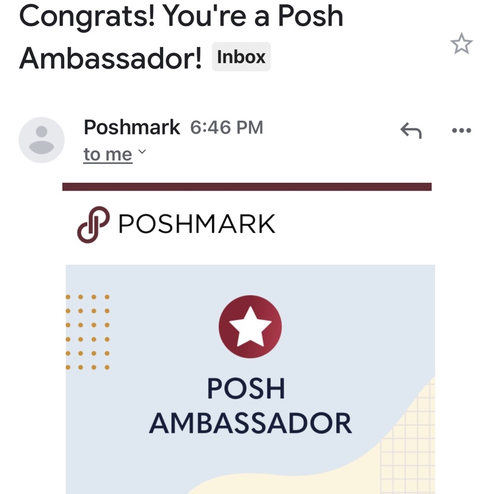 POSHMARK AMBASSADOR!! 🤩
